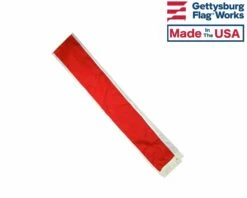 Firefighter Solid Red Parade Sash, 6'