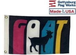 G.O.A.T. Flag - Greatest Of All Time - Choose Options