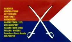 General Custer's 2nd Personal Guidon Flag - 3x5'