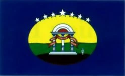 Historical State Of Georgia Civil War Flag 3x5'