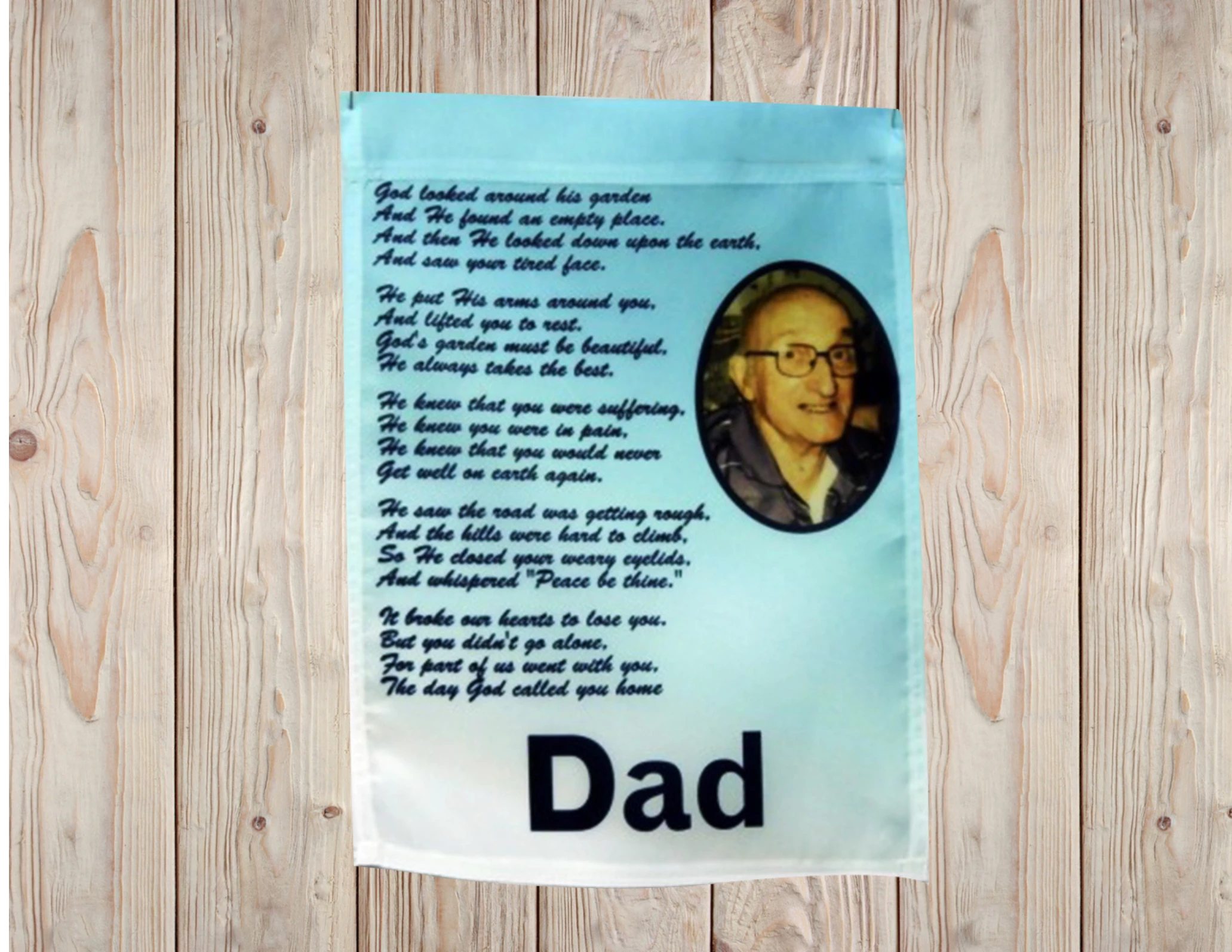 Custom God's Garden Garden Flag 1 Custom God's Garden Garden Flag