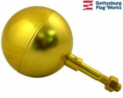 Aluminum Ball Ornament -flag sale gold ball e330001 b