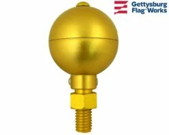 Aluminum Ball Ornament -flag sale gold ball e330089 a