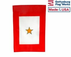 Service Star - Gold Star Garden Flag