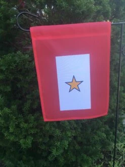 Service Star - Gold Star Garden Flag -flag sale gold star garden flag