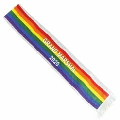 Rainbow Parade Sash -flag sale grand marshal 2020 sash rainbow photo