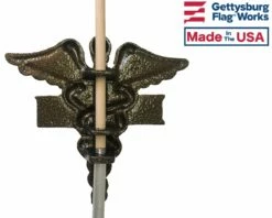 EMS Aluminum Grave Marker -flag sale grave ems tafgmemsa c