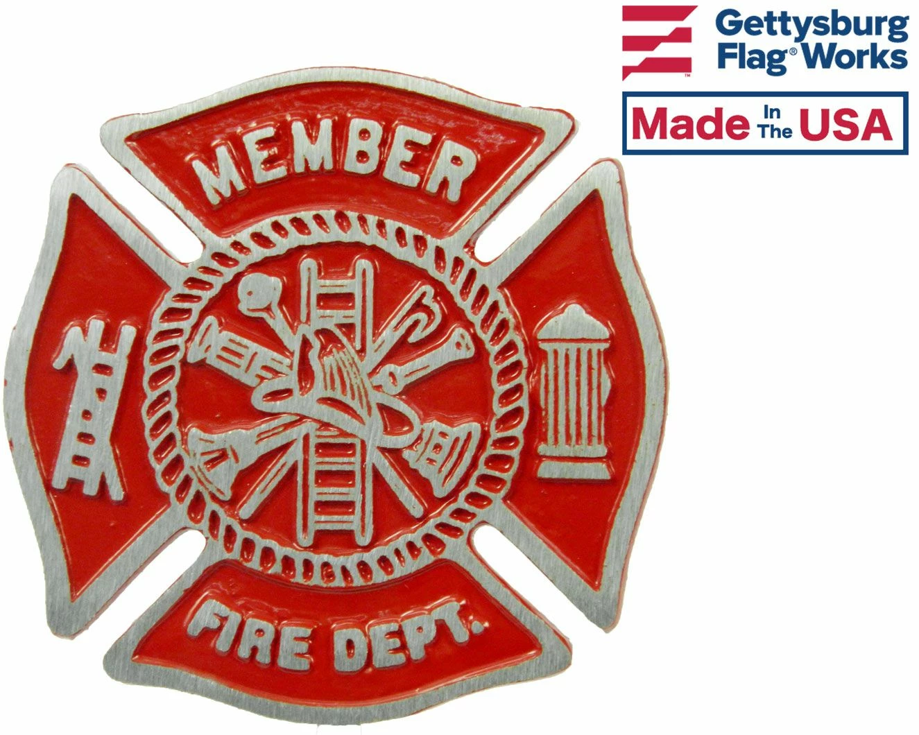 Fireman Grave Marker - Choose Options 1 Fireman Grave Marker - Choose Options