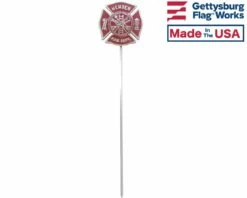 Fireman Grave Marker - Choose Options 11 Fireman Grave Marker - Choose Options -flag sale grave fire tafgmfiremana b