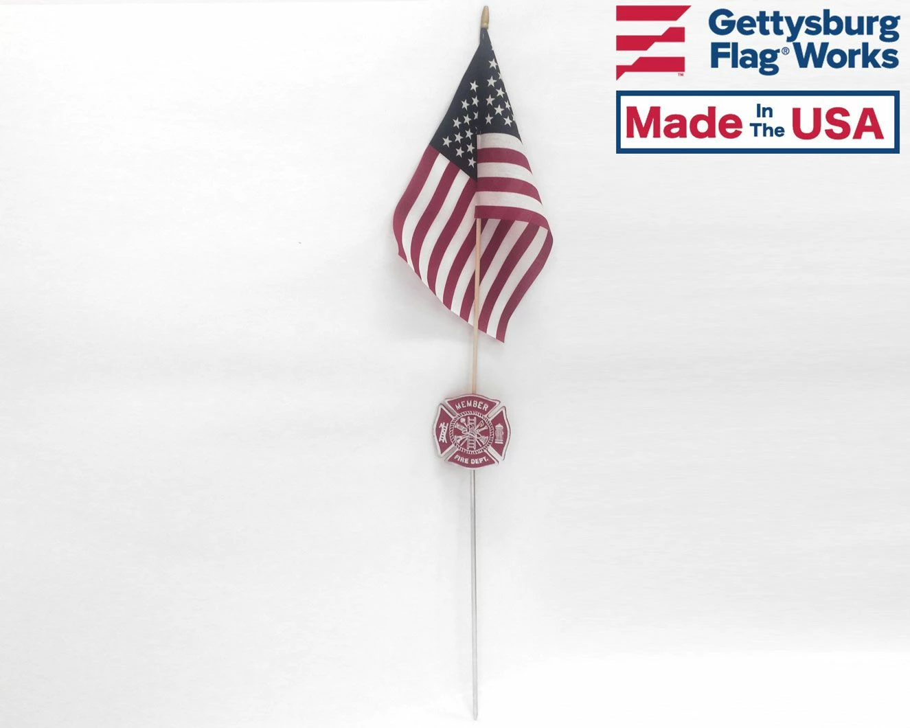 Fireman Grave Marker - Choose Options 2 Fireman Grave Marker - Choose Options - Image 2