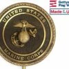 Marine Corps Bronze Grave Marker (Premium 6")