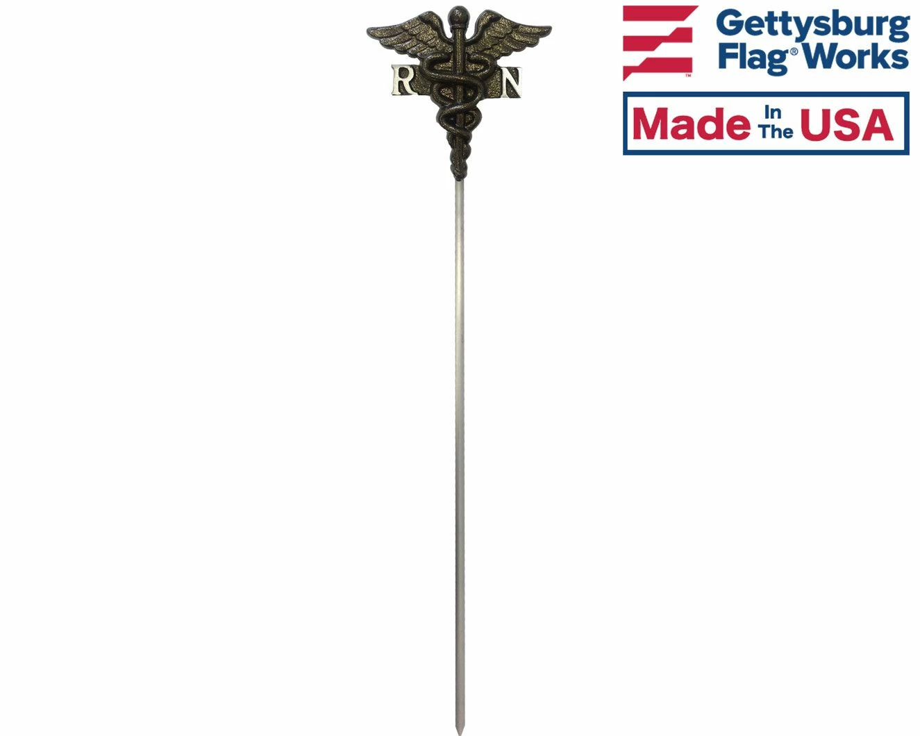 RN Aluminum Grave Marker 3 RN Aluminum Grave Marker - Image 3