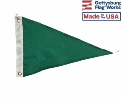 Blank Nylon Triangle Pennant Flags - Choose Options -flag sale green. pennant
