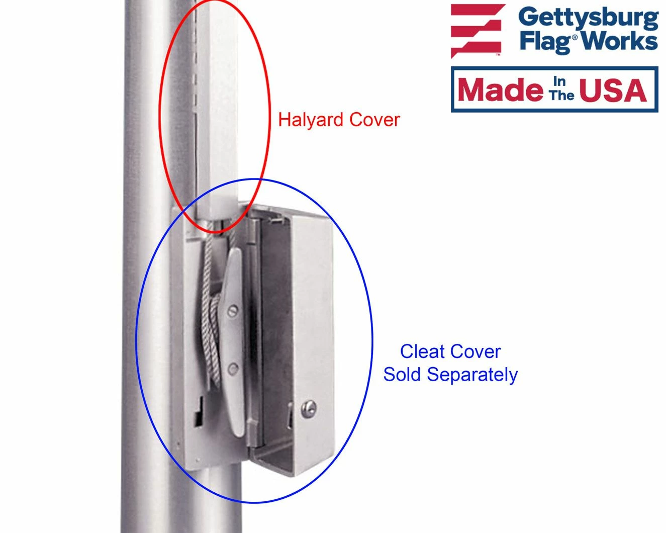 Halyard Cover 10' 1 Halyard Cover 10'