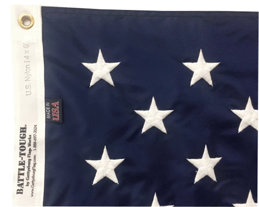 Battle-Tough® Nylon American Flag 3 Battle-Tough® Nylon American Flag - Image 3
