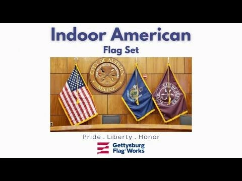 American Indoor Flag Set 4 American Indoor Flag Set - Image 4