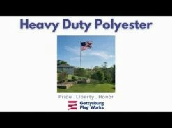 Gettysburg Flag® Heavy Duty Polyester American Flag 18 Gettysburg Flag® Heavy Duty Polyester American Flag -flag sale hqdefault 3 10