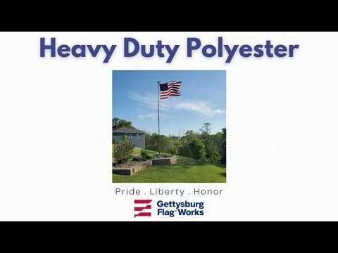 Gettysburg Flag® Heavy Duty Polyester American Flag 4 Gettysburg Flag® Heavy Duty Polyester American Flag - Image 4