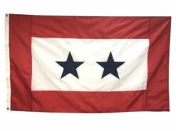 Service Star Flag (2 Blue Stars) - 3x5'