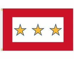 Service Star Flag (3 Gold Stars) - 3x5'