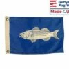 Striped Bass Flag - 12x18"