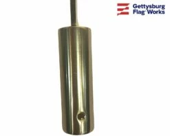 Plain Church Cross Gold Finial - Choose Options -flag sale img 0637