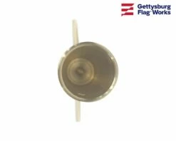 Plain Church Cross Gold Finial - Choose Options -flag sale img 0642