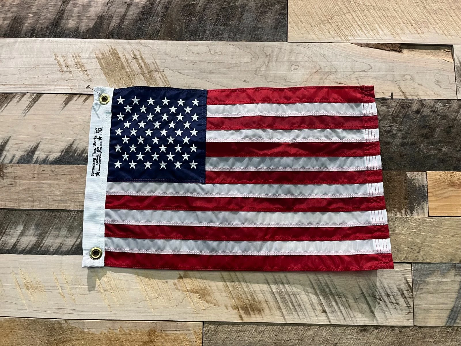 Premium Sewn American Boat Flag - 12x18" 4 Premium Sewn American Boat Flag - 12x18" - Image 4
