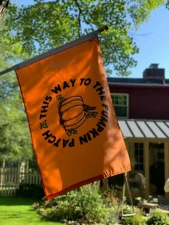 This Way To The Pumpkin Patch Flag-Choose Options -flag sale img 1002