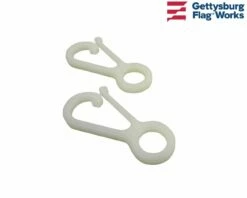 Double Pole Corner Outrigger Set - Choose Options -flag sale img 7358 2 white clips 2