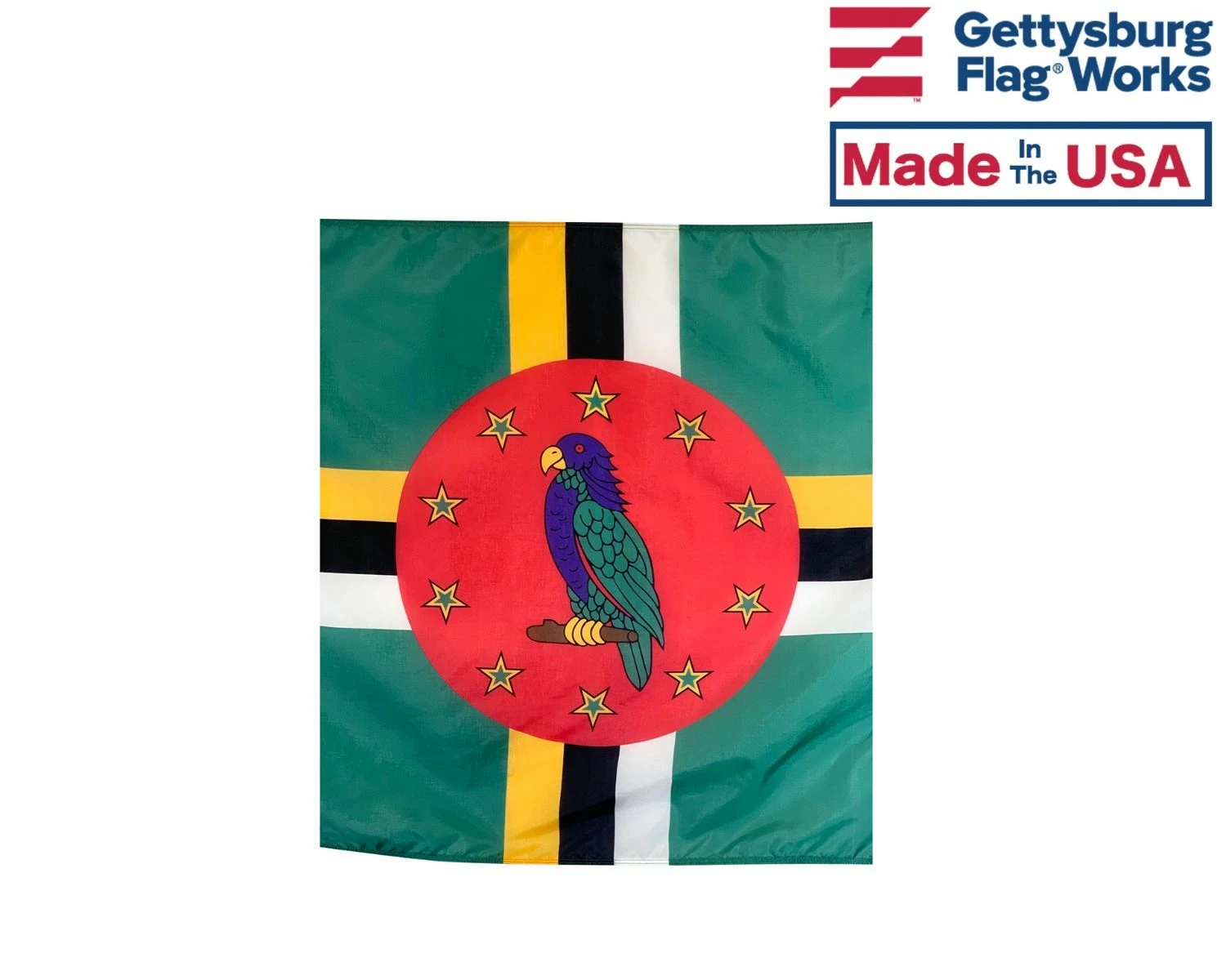 Dominica Flag 3 Dominica Flag - Image 3