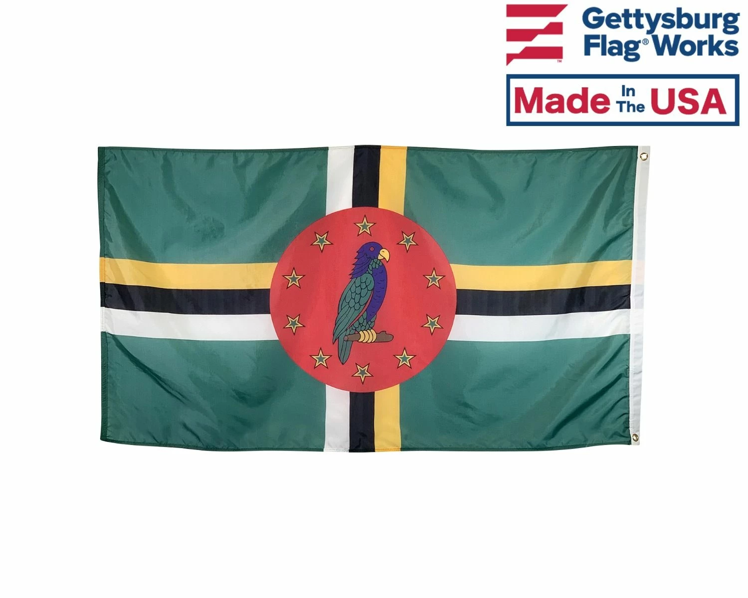 Dominica Flag 2 Dominica Flag - Image 2