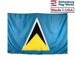 St. Lucia Flag -flag sale img 7729 1 7