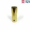 Polished Brass Top Ferrule Non-Taper