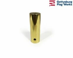 Polished Brass Top Ferrule Non-Taper