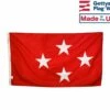 Marine Corps General (4 Star) - USMC Officer Indoor Flag - Choose Options