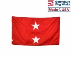 Marine Corps Major General (2 Star) - Marine Corps Officer Outdoor Flags