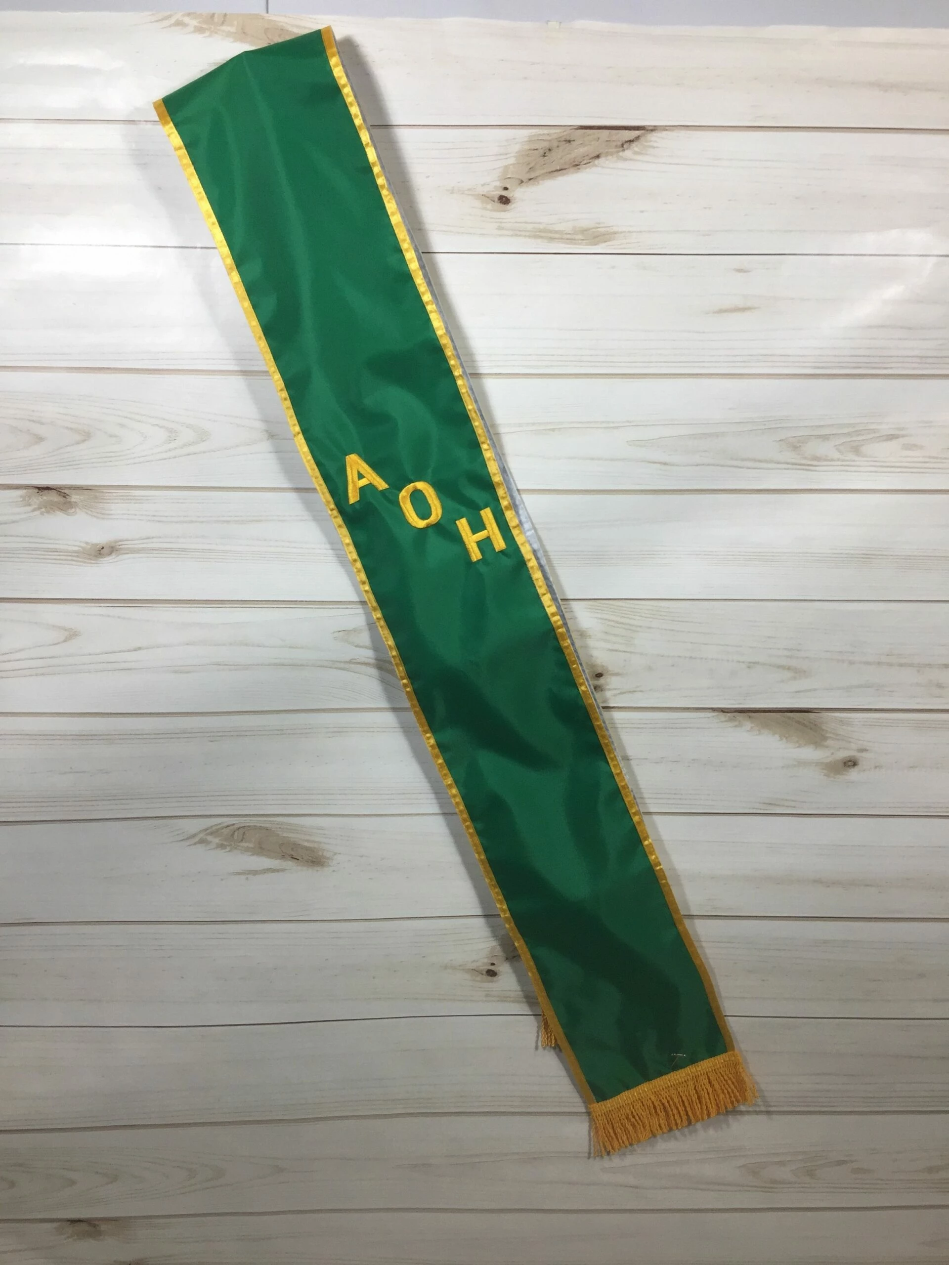 Green Parade Sash 4 Green Parade Sash - Image 4