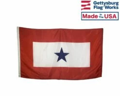 Service Star Flag (1 Blue Star) - 3x5'