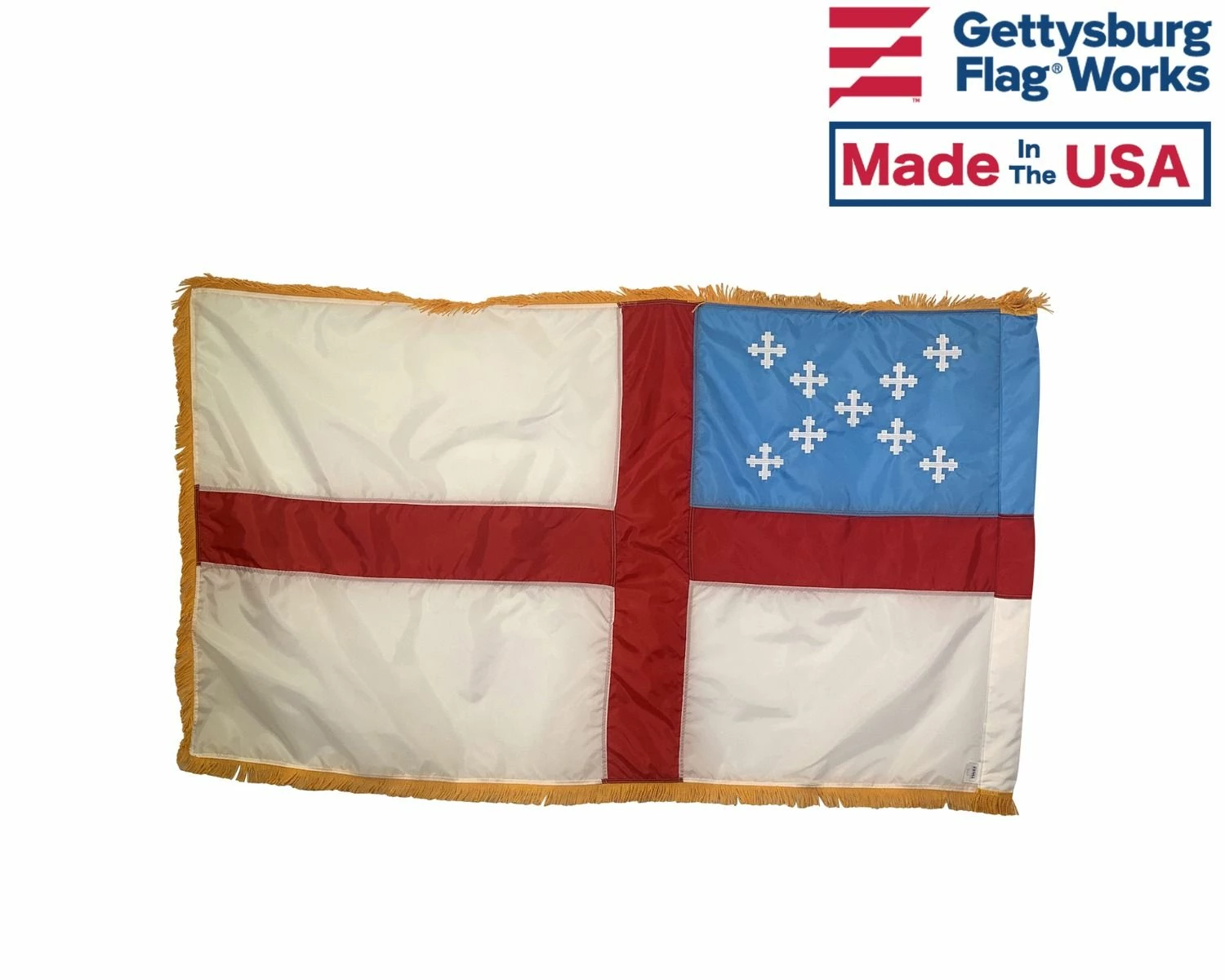 Episcopal Flag – Indoor 4 Episcopal Flag – Indoor - Image 4