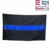 THIN BLUE LINE FLAG, TRADITIONAL 3 STRIPE