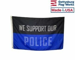 We Support Our Police Flag