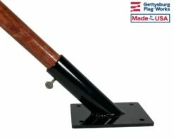 Oak Outrigger Flagpole -flag sale img 9961