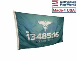 ISO 13485:2016 Flag -flag sale iso 13485 side