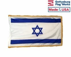 Israel Indoor Flag Set -flag sale israel 1 3