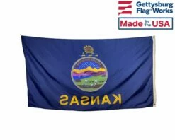 Kansas Flag - Outdoor -flag sale kansas back