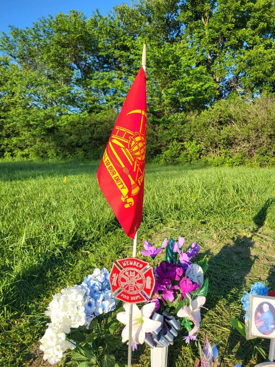 Fireman Grave Marker - Choose Options 6 Fireman Grave Marker - Choose Options - Image 6