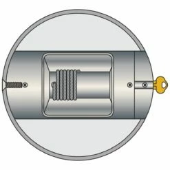Internal Halyard M-WINCH -CHOOSE OPTIONS 10 Internal Halyard M-WINCH -CHOOSE OPTIONS -flag sale m winch detail illustration