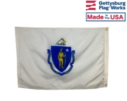 Massachusetts & Battle-Tough® American Flag Combo Pack -flag sale ma2