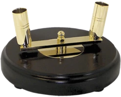 Signature Mahogany Floor Stand Two Hole -flag sale mahogany2stand